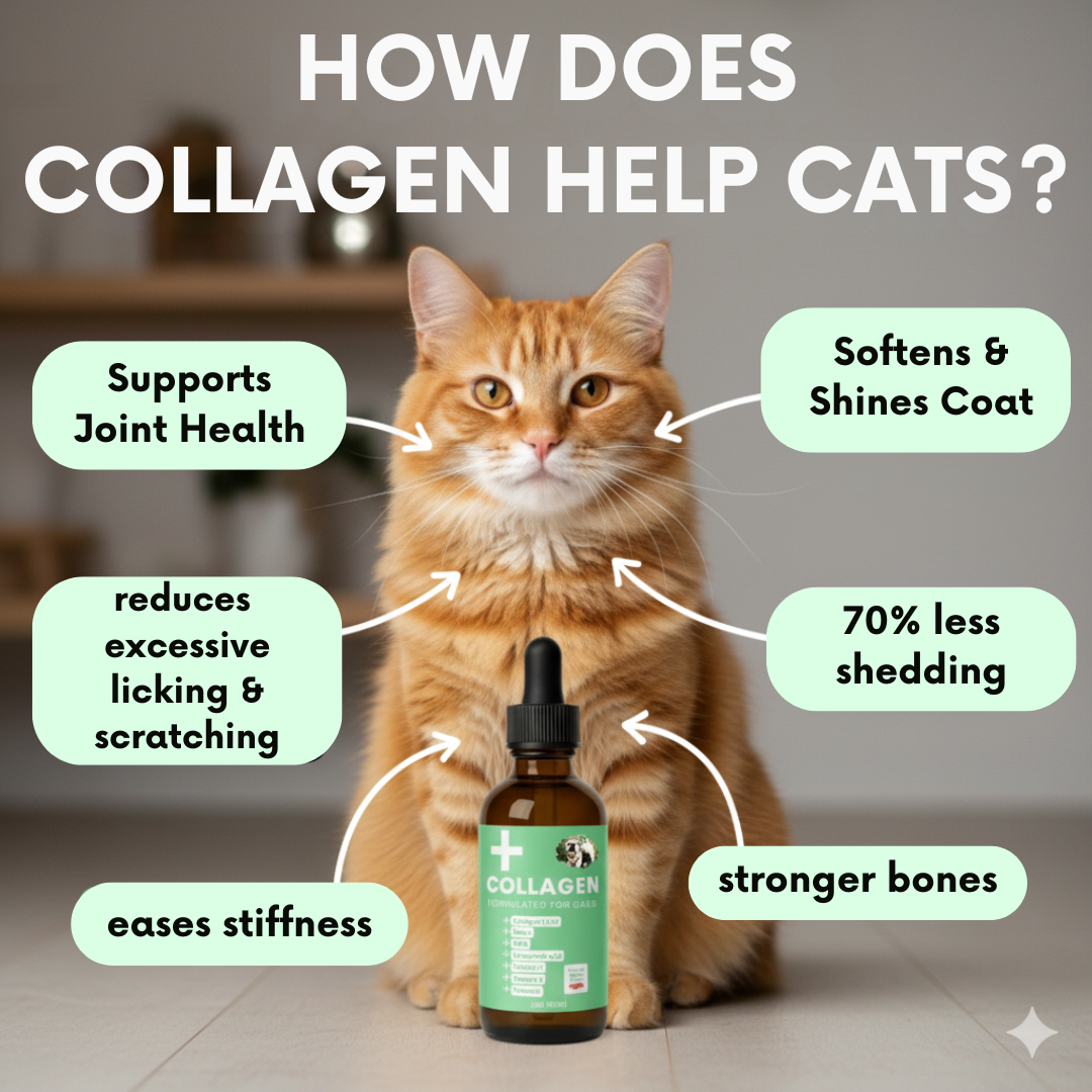 Premium Collagen - Helps Your Cat Stay Active & Pain-Free