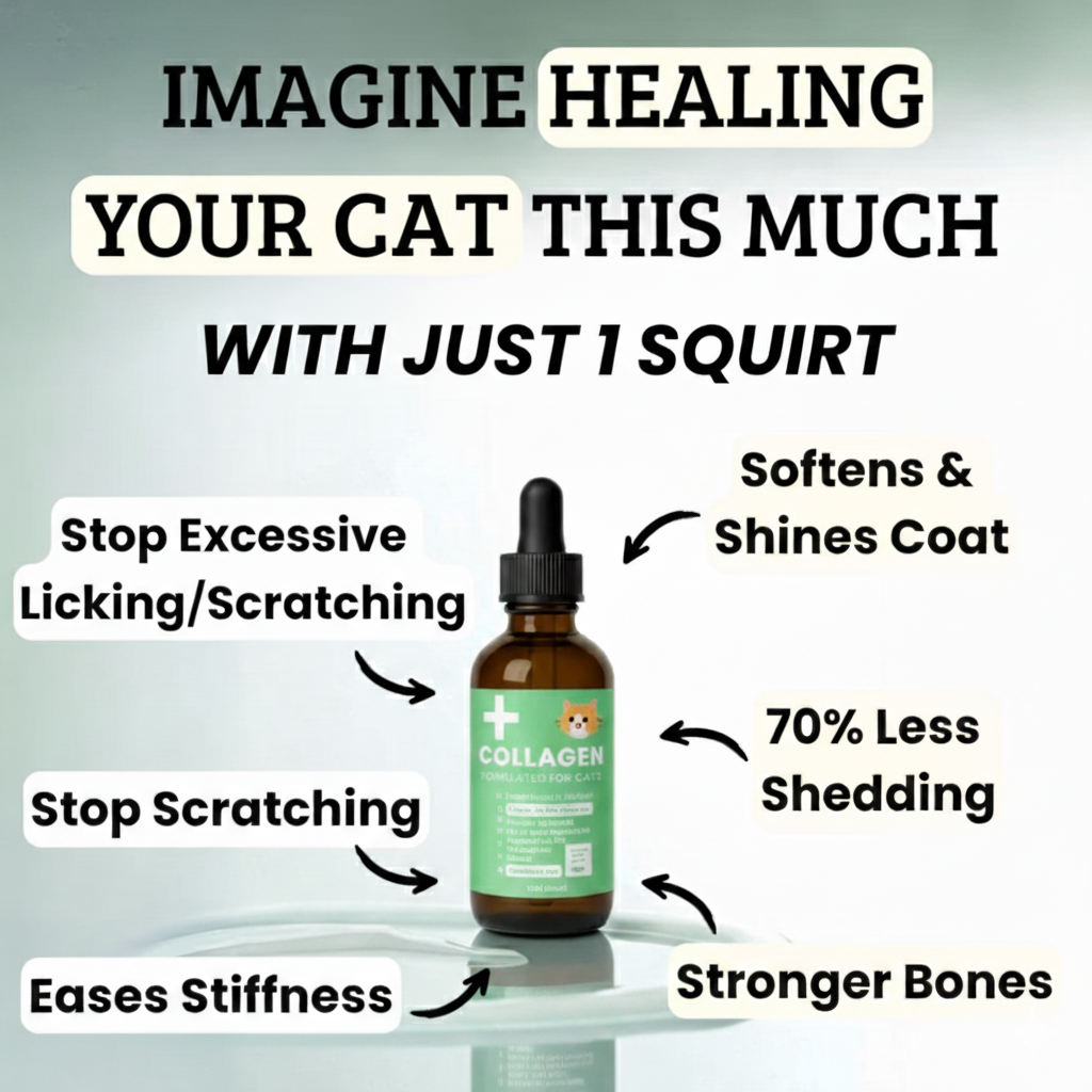 Premium Collagen - Helps Your Cat Stay Active & Pain-Free
