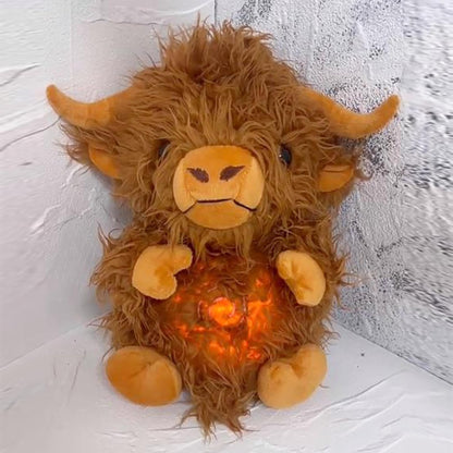 Harry the Breathing Highland Cow