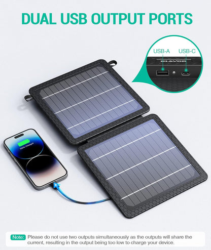 Portable, Foldable, Solar Charger (10W, 5V)