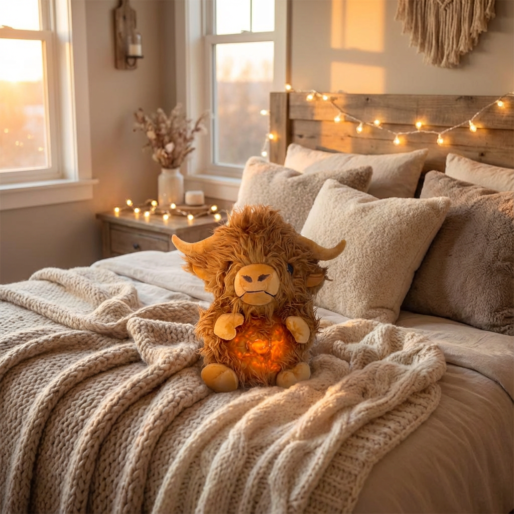 Harry the Breathing Highland Cow