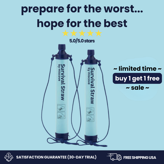 SurvivalStraw - Personal Water Filter