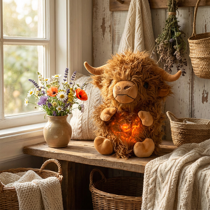 Harry the Breathing Highland Cow