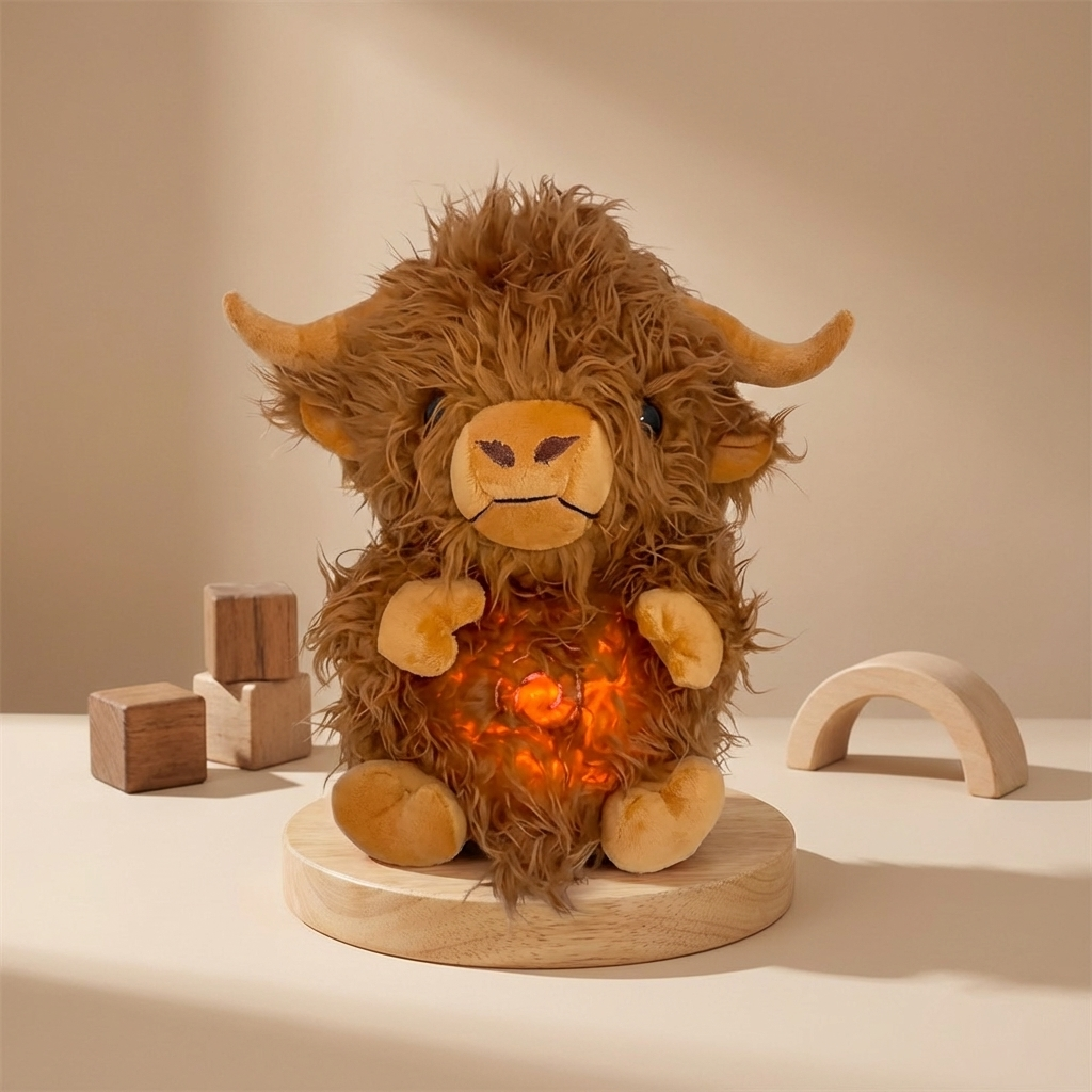 Harry the Breathing Highland Cow